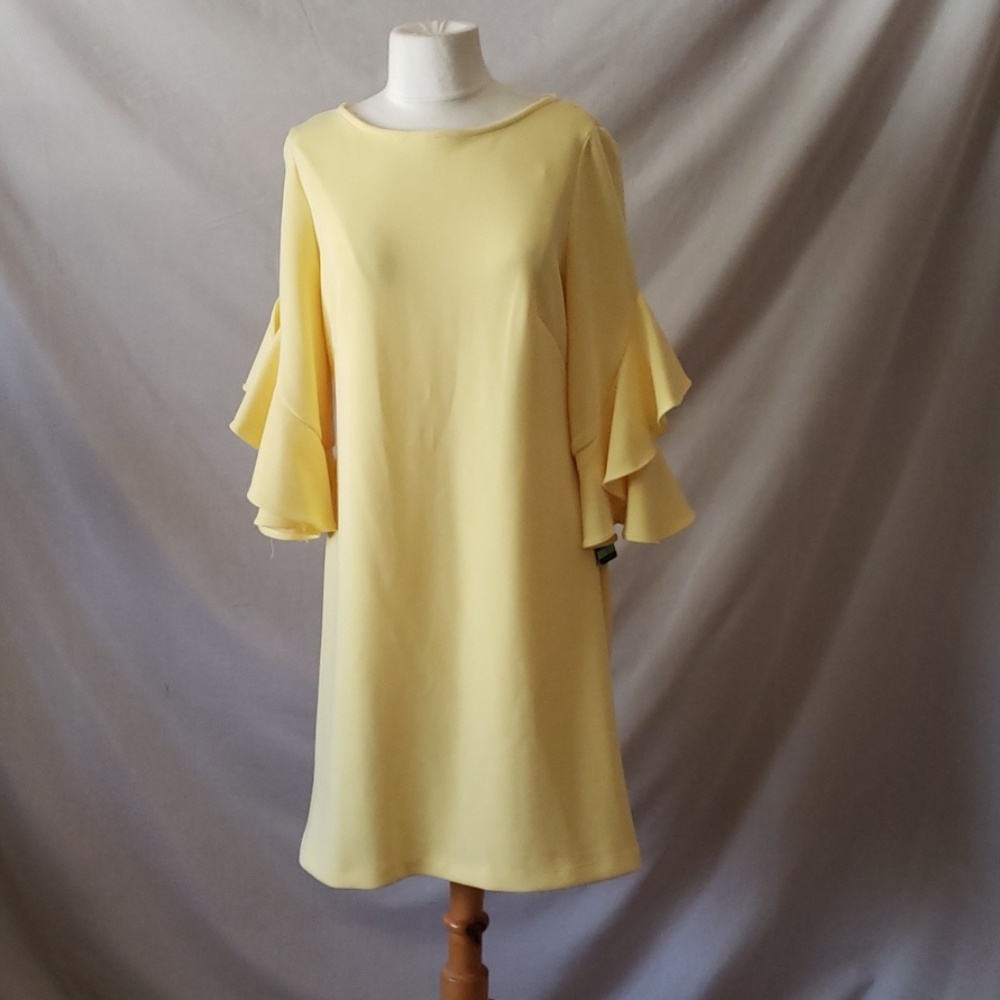 New Just Taylor Yellow dress